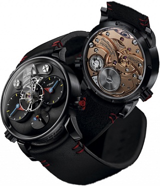 Review MB & F 53.BTL.B Legacy Machines LM 1 Silberstein Black watch replica - Click Image to Close